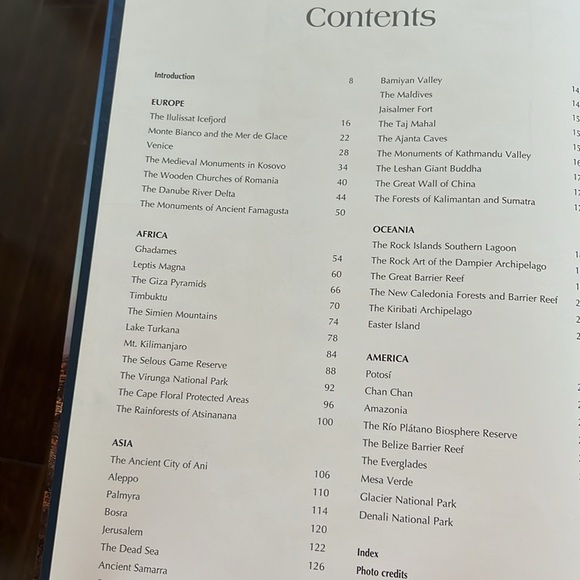 Hard Cover Book, large collection coffee table book, travel sights countries - Picture 3 of 13